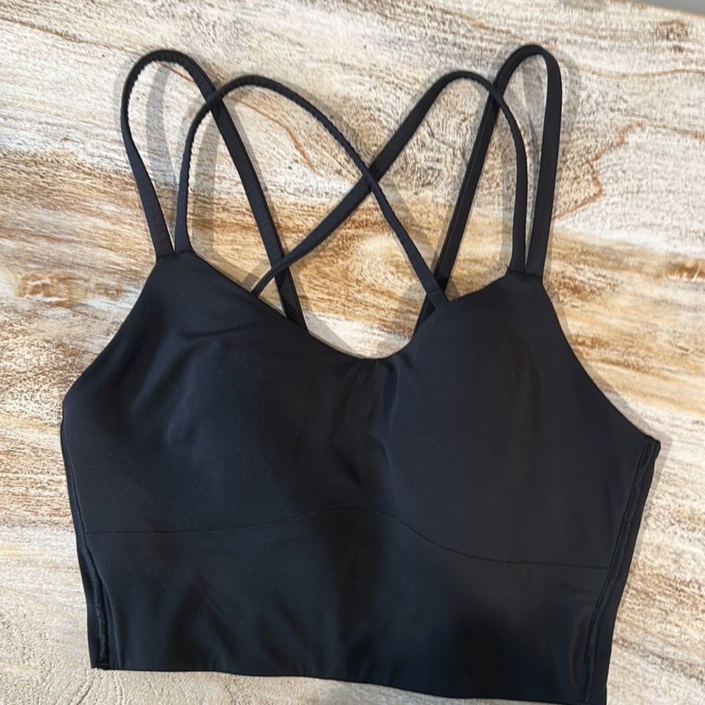 NWOT Lululemon bra black size 2